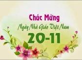Chao mung 20-11